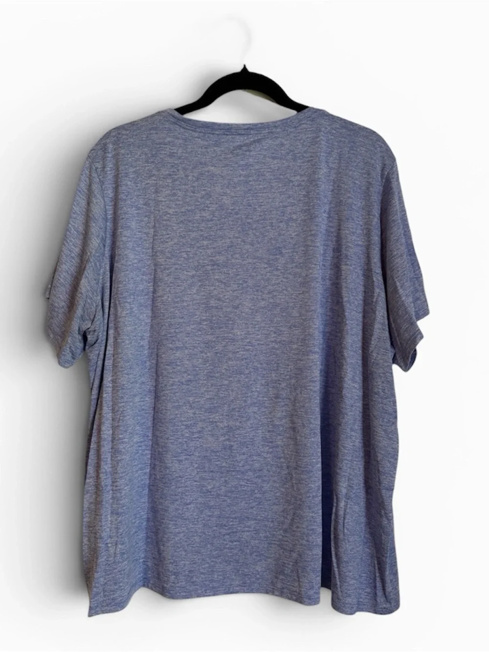 Nike Dri-FIT Heathered Blue Short Sleeve Tee